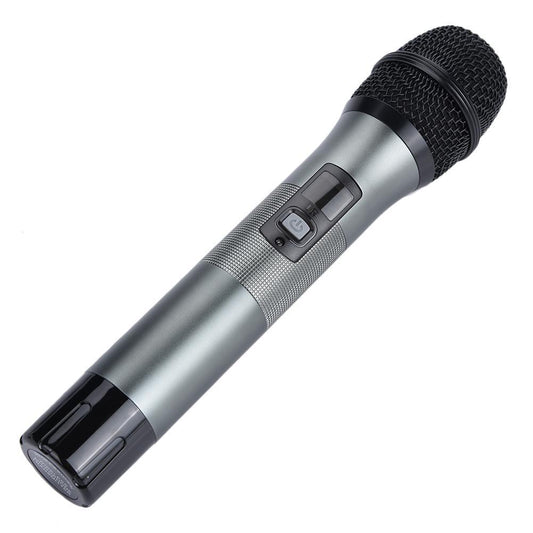 Dual Wireless Bluetooth Karaoke Handheld Microphone Various Frequency with Receiver Box