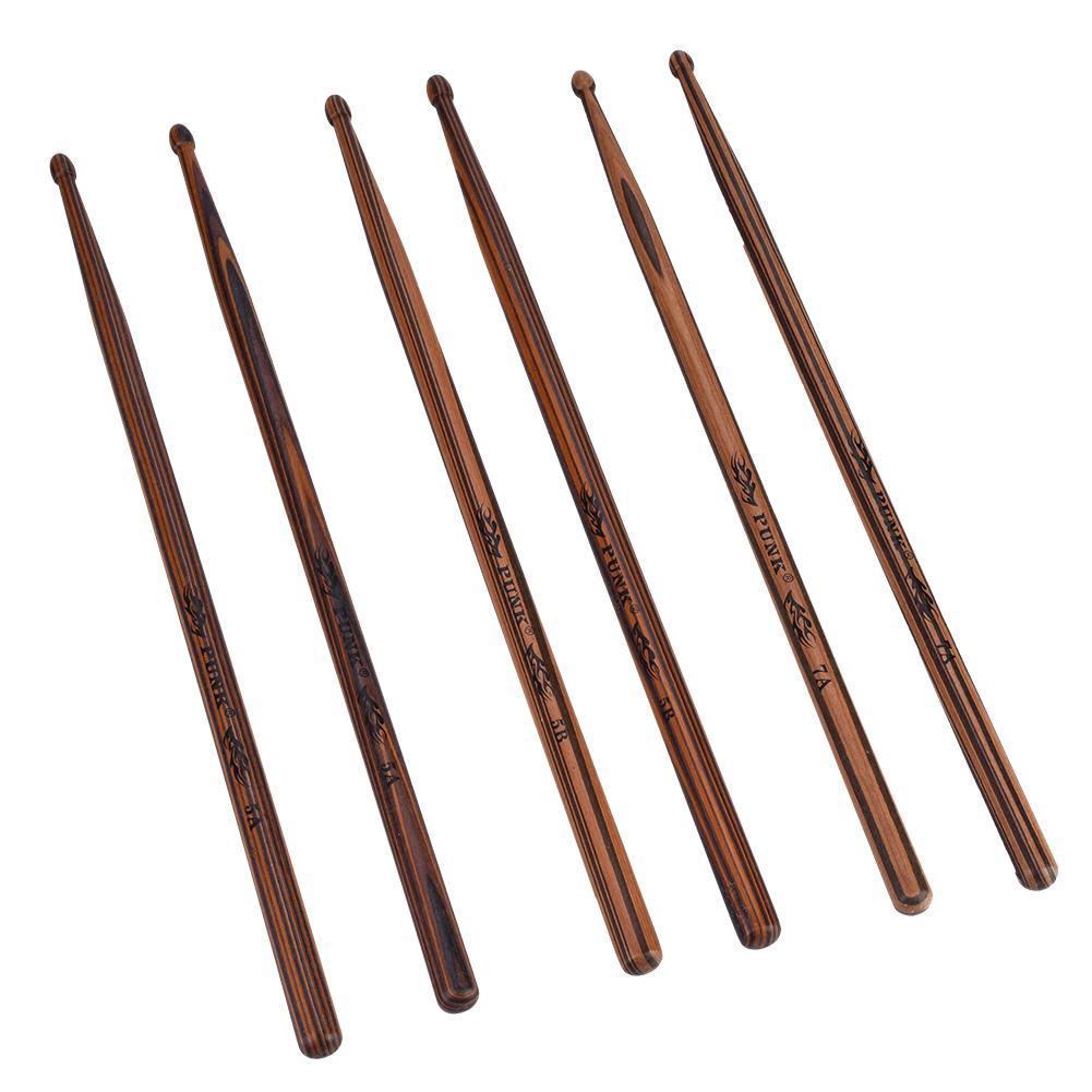 Durable Maple Wood Drop-Shaped Drumsticks