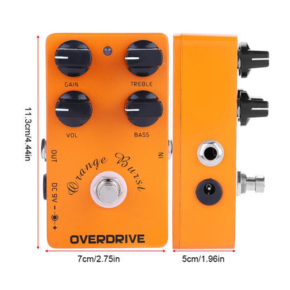 Mini Metal Overdrive Guitar Effect Pedal