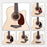 6Pcs Guitar Pickguard Sticker