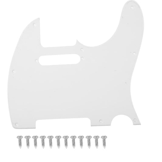 Acrylic Guitar Pickguard-White