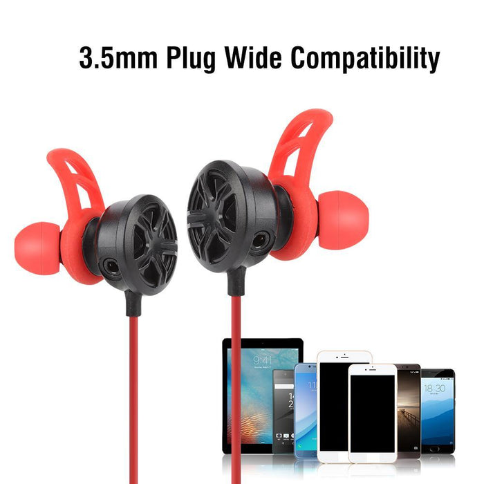 Wired In-ear Gaming Earphone Noise Cancelling Headset with Detachable Mic Microphone