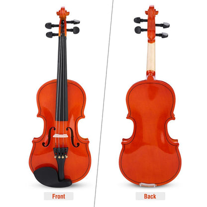 1/8 Size Violin Learner Beginners Kit with Bow + Lightweight Case + Rosin