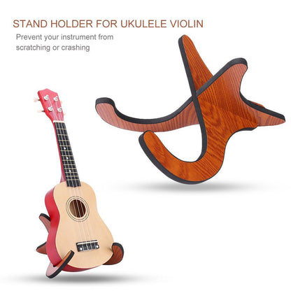 Wooden Detachable kulele Stand