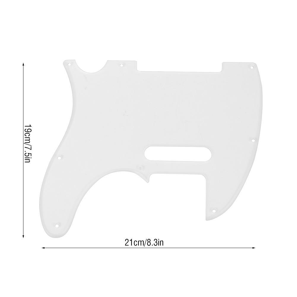 8 Holes Transparent Acrylic Pickguard