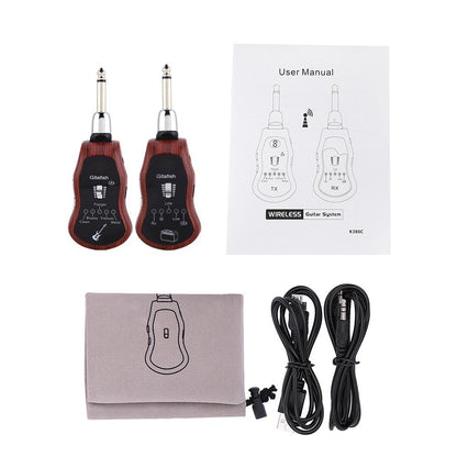 Portable K380C 5 In 1 Wireless Guitar Effects Transmitter Receiver