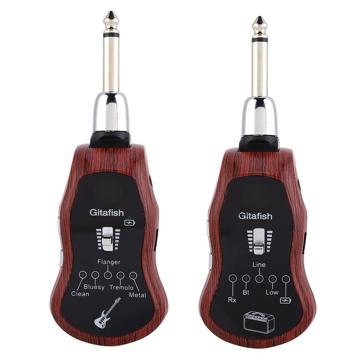 Portable K380C 5 In 1 Wireless Guitar Effects Transmitter Receiver