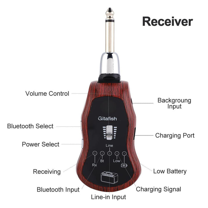 B6 Portable Bluetooth Guitar Effector