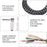 6.35mm Electric Guitar Audio Extension Cable 3 Meters Length Music Instrument Accessory