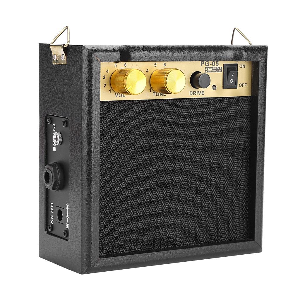 PG-05 5W DC 9V Powered Electric Guitar Amp Amplifier Speaker with Volume