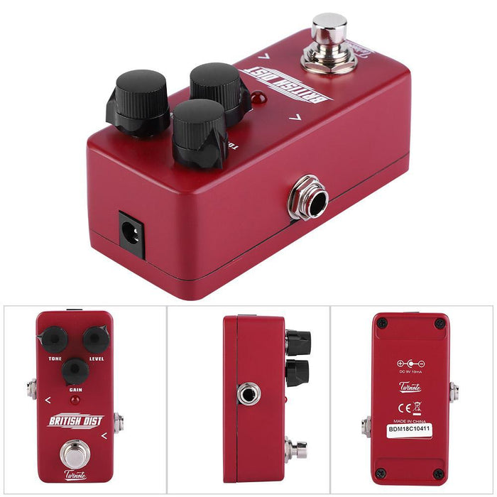 NUX Twinote British Dist Mini Distortion Effect for Electric Guitar
