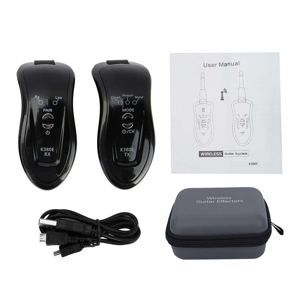 K380E Multifunction Rechargeable Wireless Guitar Transmitter Receiver (Biggest Discount Today Only )