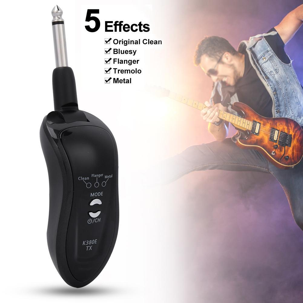 K380E Multifunction Rechargeable Wireless Guitar Transmitter Receiver (Biggest Discount Today Only )