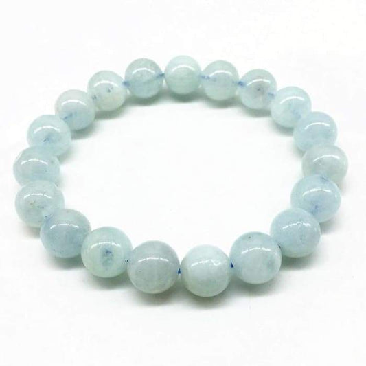 Bracelet "Force of the Voice" in Aquamarine