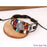 Tibetan Trio Leather Bracelet