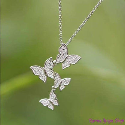 Necklace "Butterfly Joy"