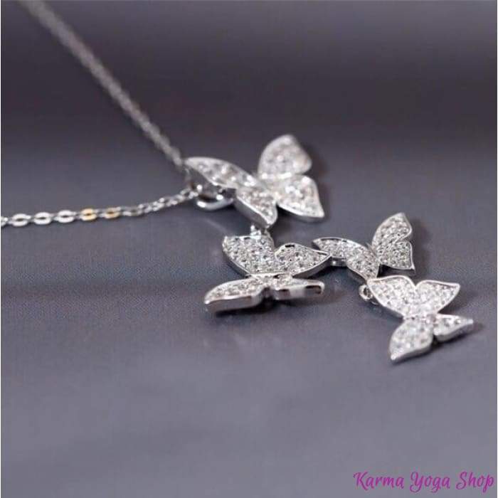 Necklace "Butterfly Joy"