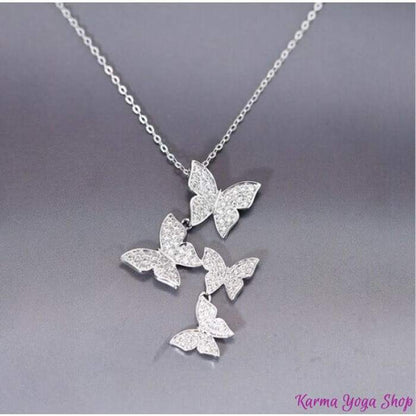 Necklace "Butterfly Joy"