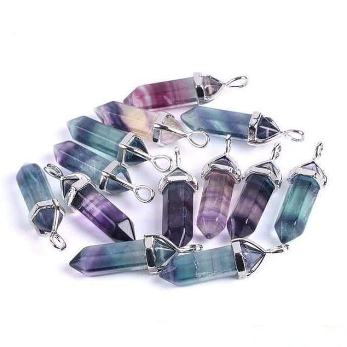 Fluorite Pendulum Necklace