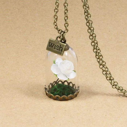 Necklace "Eternal Rose" - 6 colors available