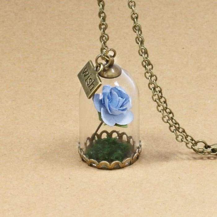 Necklace "Eternal Rose" - 6 colors available