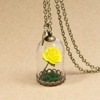 Necklace "Eternal Rose" - 6 colors available