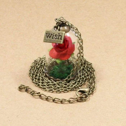 Necklace "Eternal Rose" - 6 colors available