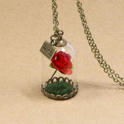 Necklace "Eternal Rose" - 6 colors available