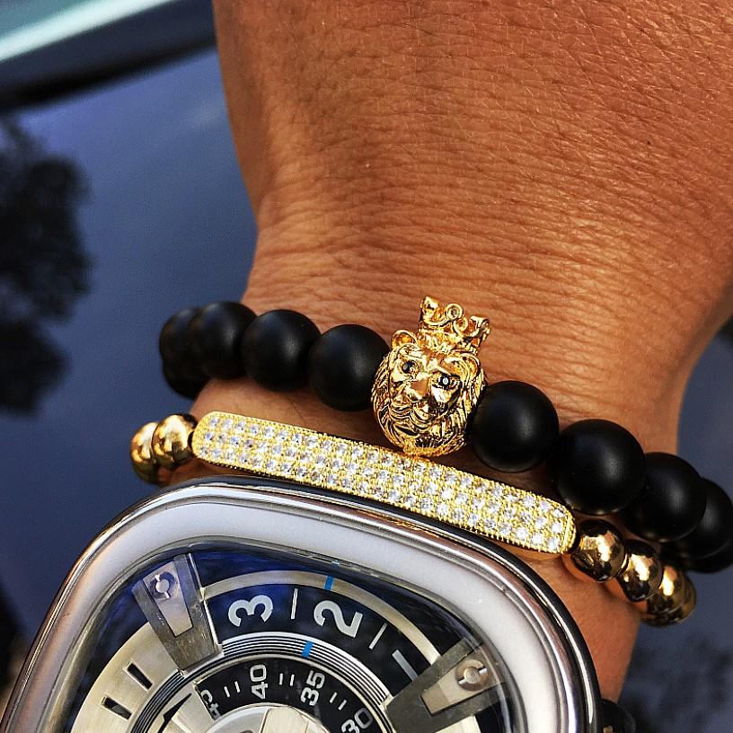 "King Leo" Beads Bracelet