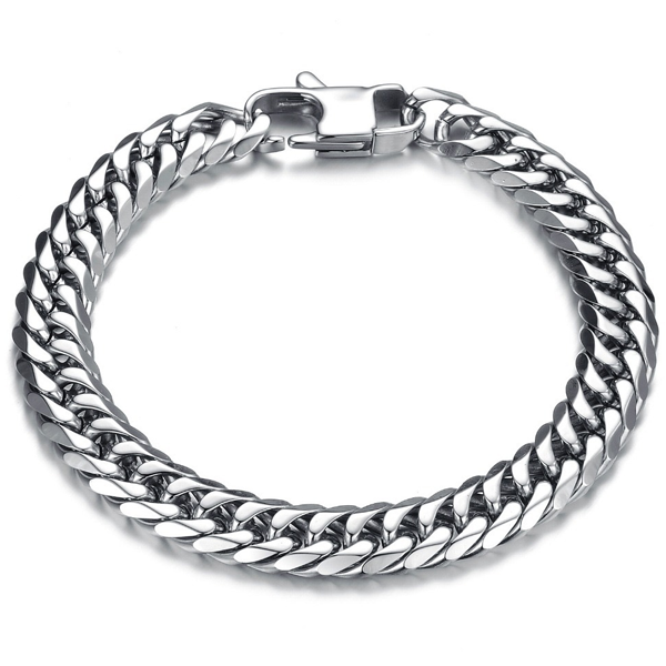 Silver Cut Chain Bracelet - Florence Scovel - 1