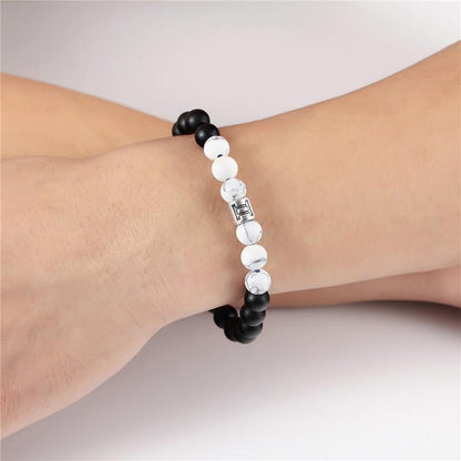 Howlite Zodiac Power Bracelet