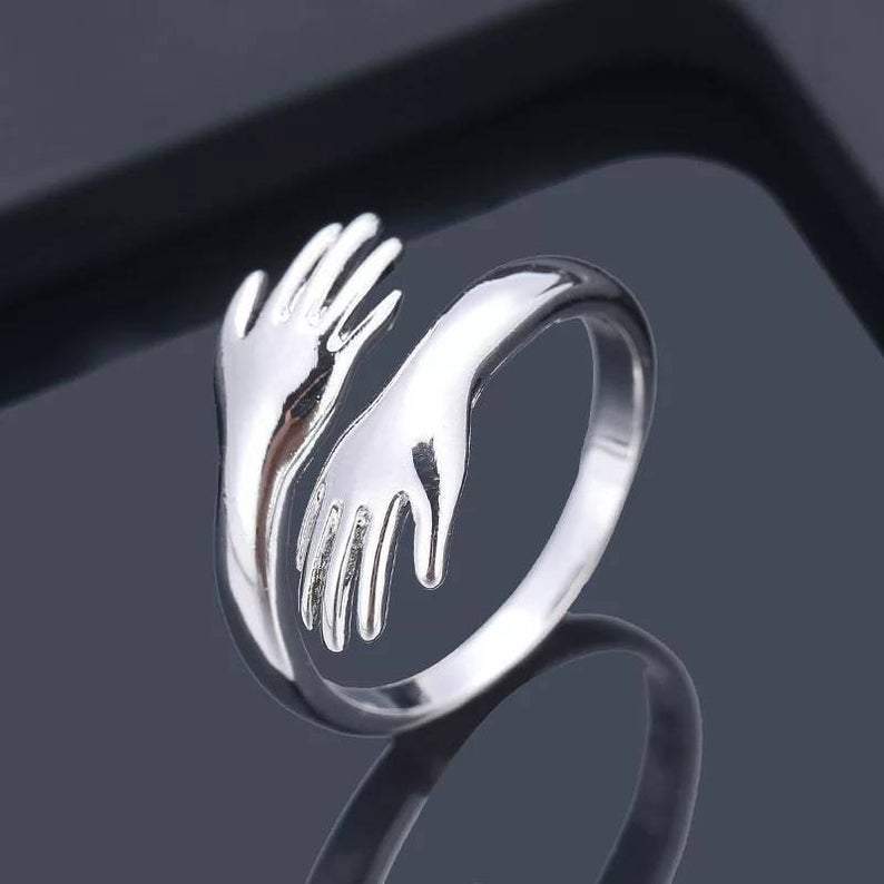 Couple Adjustable Hugging Ring