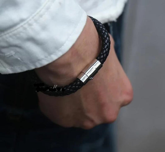 Leather Bracelets Mens Leather Bracelets Braided