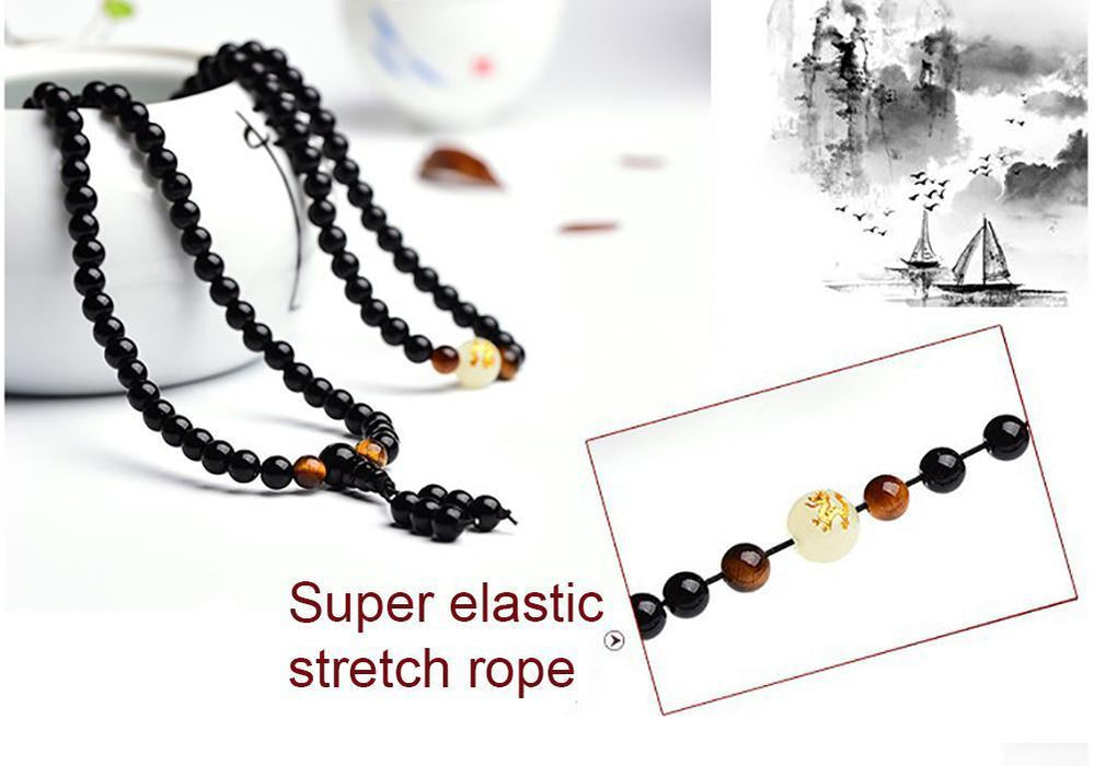 Luminous Dragon 108 Mala Bracelet