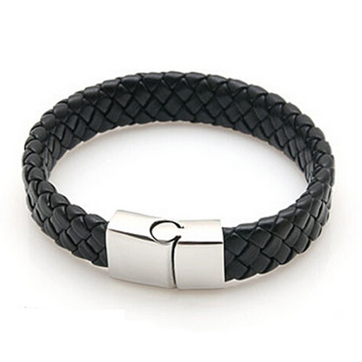 Men's Braided Leather Bracelet - Florence Scovel - 2