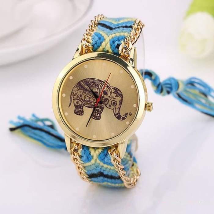 Woven watch "Sacred Elephant" - 5 models available