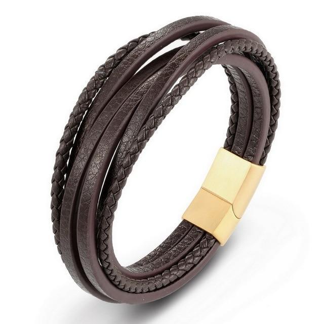 Mixed Leather Bracelet