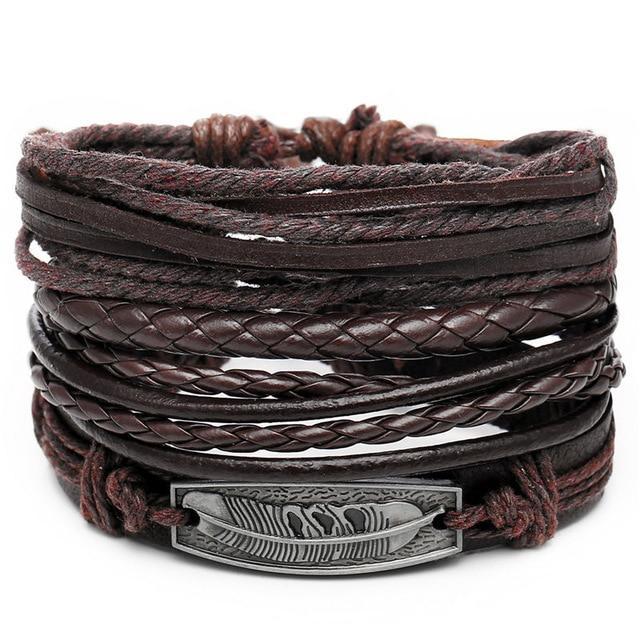 Braided Leather Bracelet