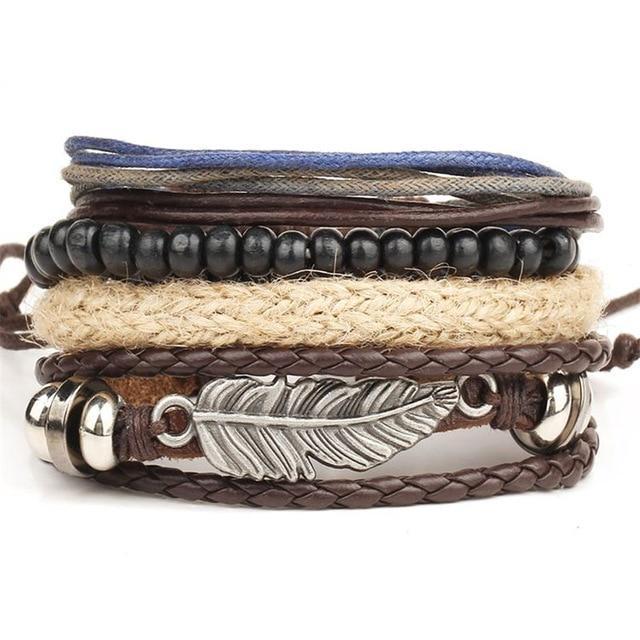 Braided Leather Bracelet