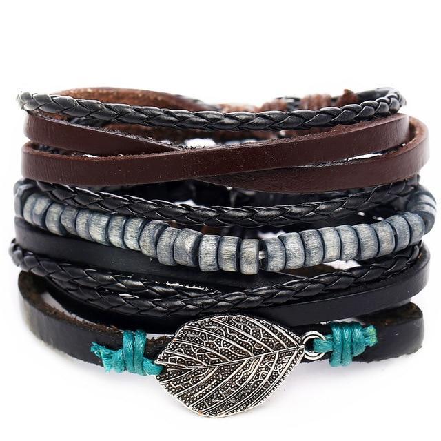 Braided Leather Bracelet