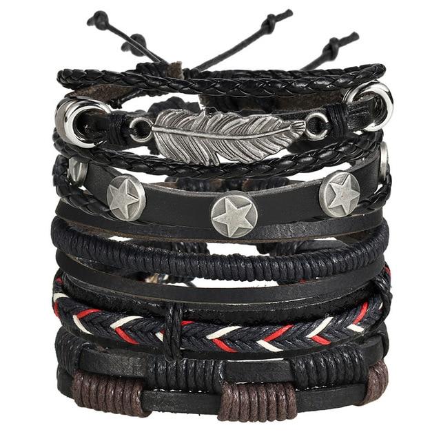 Braided Leather Bracelet