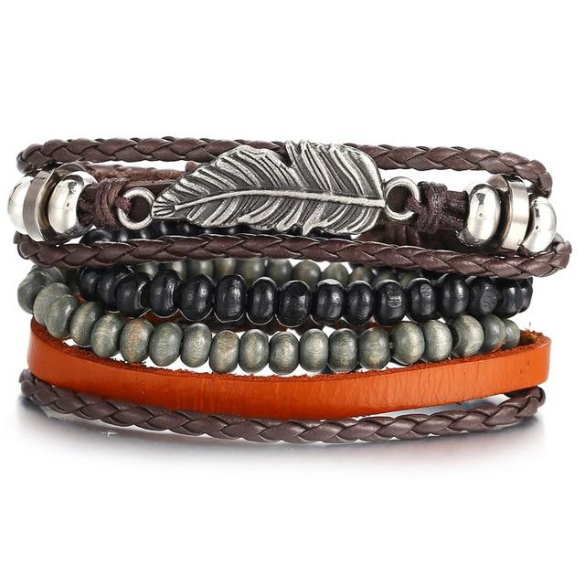 Braided Leather Bracelet