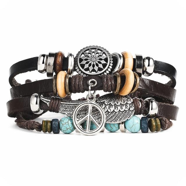 Braided Leather Bracelet