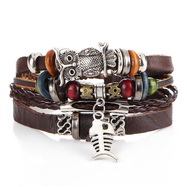 Braided Leather Bracelet