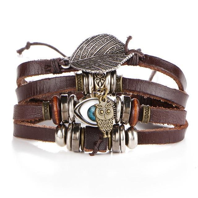 Braided Leather Bracelet