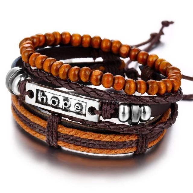 Braided Leather Bracelet