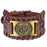 Leather US Marine Corps Charm Bracelet.