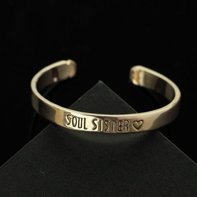 Multi-Color Plated Sister Bracelet