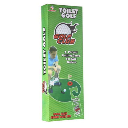 Potty Putter Toilet Mini Golf Game Set